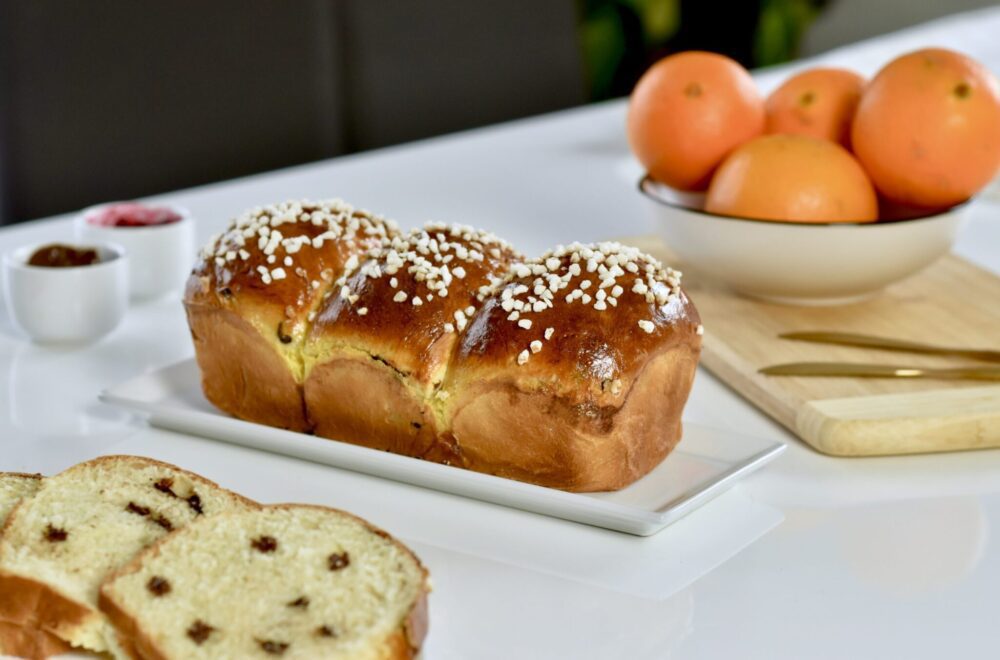 Brioche aux pépites de chocolat