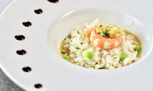 Crevettes au curry et au lait de coco