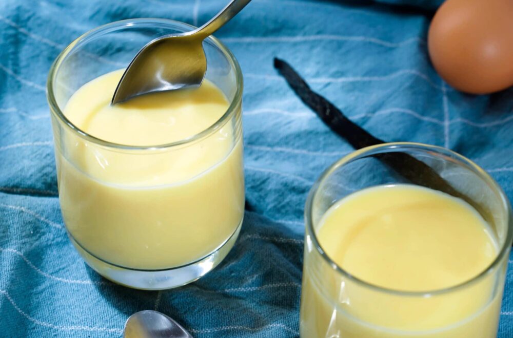 Crème dessert vanille, façon Danette