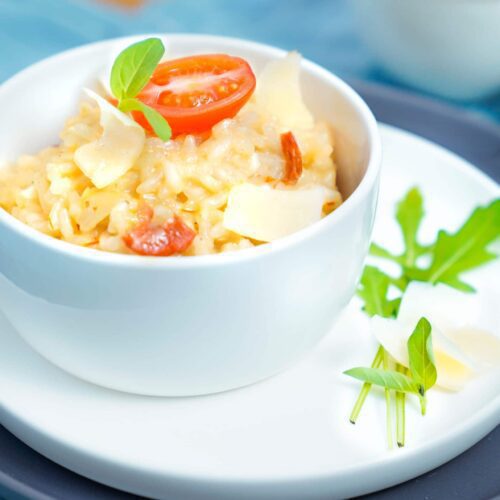 Risotto aux tomates séchées