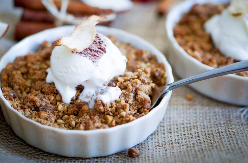 Crumble aux pommes
