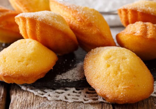 Madeleines à la vanille